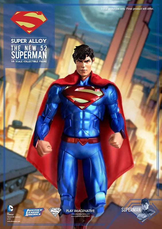 Super Alloy 1/6 Collectible Figure Series - NEW 52 Superman Limited Editionㅤ – P. I. – ActionFigureBrasil