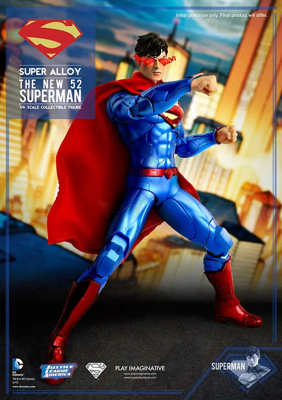 Super Alloy 1/6 Collectible Figure Series - NEW 52 Superman Limited Editionㅤ – P. I. – ActionFigureBrasil