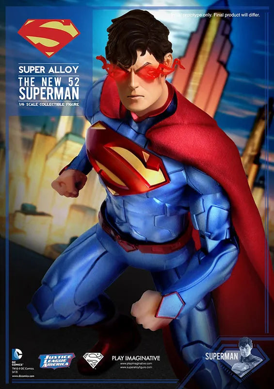 Super Alloy 1/6 Collectible Figure Series - NEW 52 Superman Limited Editionㅤ – P. I. – ActionFigureBrasil