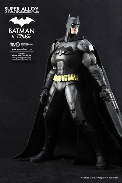 Super Alloy 1/6 Scale Collectable Figure - Batman by Jim Leeㅤ – Native – ActionFigureBrasil — ângulo diferente