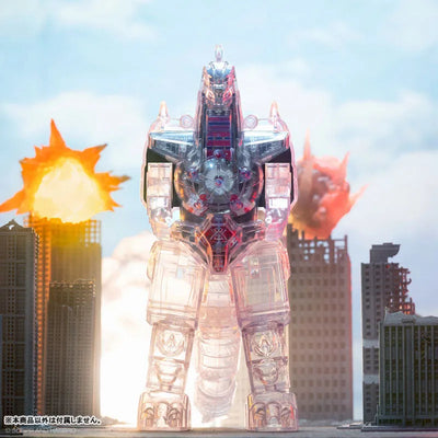 Super Cyborg / Mighty Morphin Power Rangers: Dragonzord Clear verㅤ – Super7 – ActionFigureBrasil — acessórios