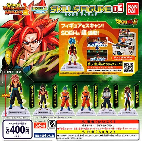 Super Dragon Ball Heroes - Gogeta Xeno SSJ4 - Super Dragon Ball Heroes Skills Figure 03 (Bandai)ㅤ – Bandai – ActionFigureBrasil