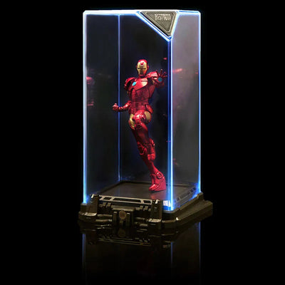Super Hero Illuminate Gallery Collection 1: Iron Manㅤ – Topi – ActionFigureBrasil — ângulo diferente