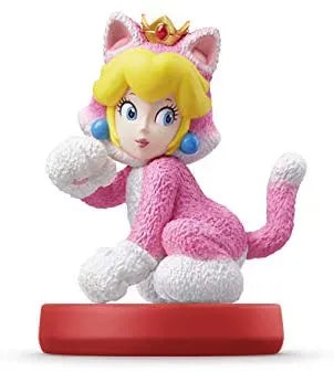 Super Mario 3D World - Peach Hime - Mario - Amiibo - Amiibo Super Mario Series - Neko Mario (Nintendo)ㅤ – Nintendo – ActionFigureBrasil — detalhe do produto