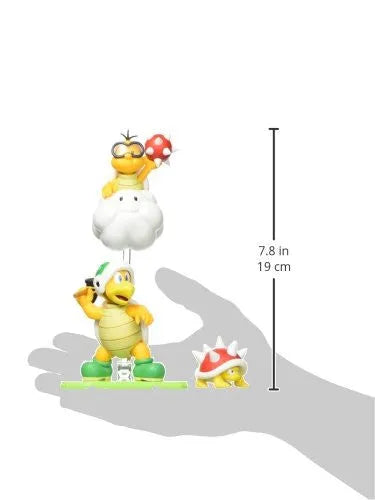 Super Mario Brothers - Hammer Bros. - Jugemu - Togezou - S.H.Figuarts - S.H.Figuarts Playsetㅤ – Bandai – ActionFigureBrasil — ângulo diferente