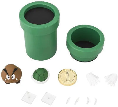 Super Mario Brothers - Kuribou - S.H.Figuarts - S.H.Figuarts Playset - Diorama Play Set B - B (Bandai)ㅤ – Bandai – ActionFigureBrasil
