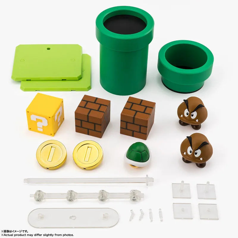 Super Mario Brothers - Kuribou - S.H.Figuarts - Super Mario Playset (Bandai Spirits)ㅤ – Bandai Spirits – ActionFigureBrasil