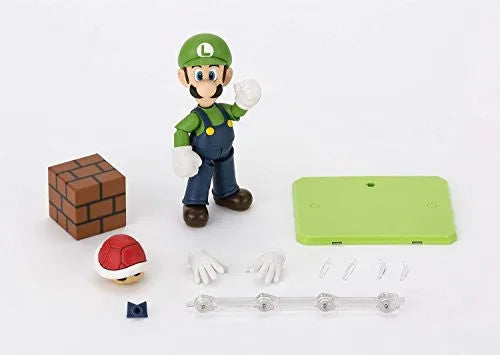 Super Mario Brothers - Luigi - S.H.Figuarts (Bandai)ㅤ – Bandai – ActionFigureBrasil