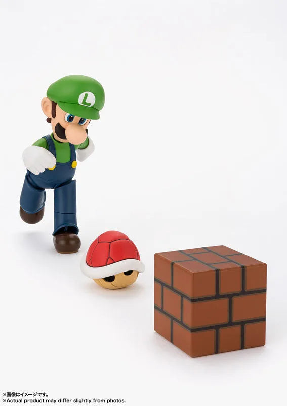 Super Mario Brothers - Luigi - S.H.Figuarts (Bandai Spirits)ㅤ – Bandai Spirits – ActionFigureBrasil