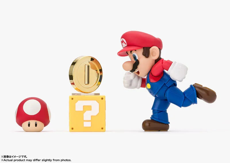 Super Mario Brothers - Mario - S.H.Figuarts (Bandai Spirits)ㅤ – Bandai Spirits – ActionFigureBrasil
