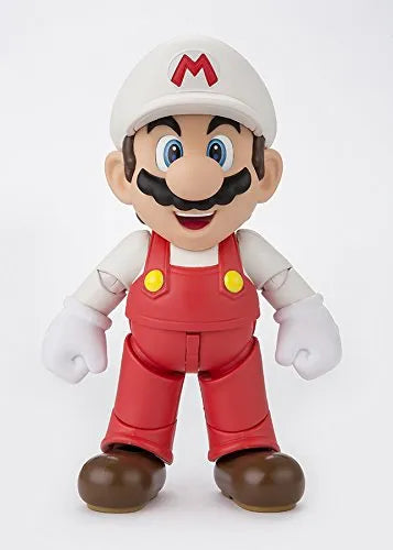 Super Mario Brothers - Mario - S.H.Figuarts - Fire Marioㅤ – Bandai – ActionFigureBrasil
