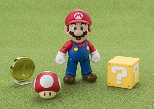 Super Mario Brothers - Mario - Super Kinoko - S.H.Figuarts (Bandai)ㅤ – Bandai – ActionFigureBrasil