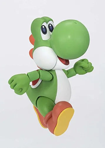 Super Mario Brothers - Yoshi - S.H.Figuarts (Bandai)ㅤ – Bandai – ActionFigureBrasil — ângulo diferente