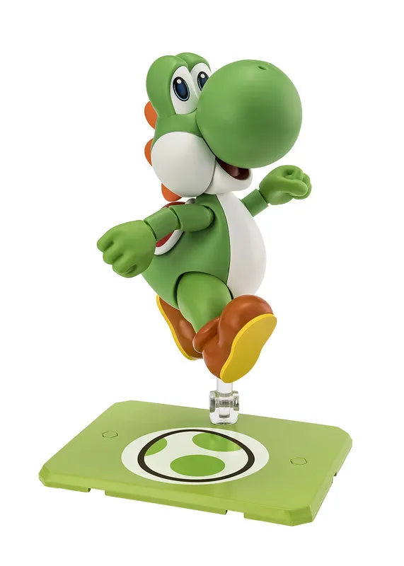 Super Mario Brothers - Yoshi - S.H.Figuarts (Bandai Spirits)ㅤ – Bandai Spirits – ActionFigureBrasil