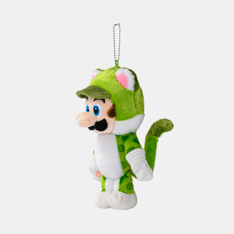 Super Mario - Power Up Plushie - Cat Luigi - Nintendo Tokyo Exclusive (Nintendo Store)ㅤ – Nintendo – ActionFigureBrasil