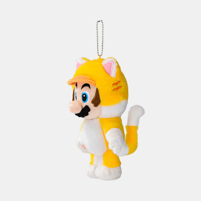 Super Mario - Power Up Plushie - Cat Mario - Nintendo Tokyo Exclusive (Nintendo Store)ㅤ – Nintendo – ActionFigureBrasil — ângulo diferente