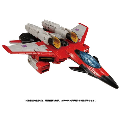 Super Robot Lifeform Transformers: Legend of the Microns - Starscream - Transformers Legacy TL-19 - Voyager Class (Takara Tomy)ㅤ – Takara Tomy – ActionFigureBrasil — ângulo diferente