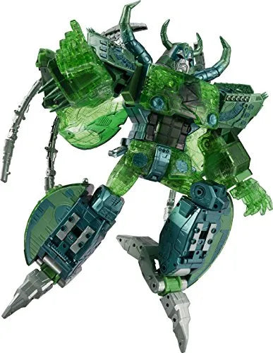 Super Robot Lifeform Transformers: Legend of the Microns - Unicron - Encore - Micron Aggregate Color (Takara Tomy)ㅤ – Takara Tomy – ActionFigureBrasil — com base expositora