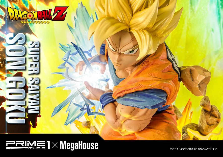 Super Saiyan Son Goku (Bonus Version) Dragon Ball Z – Prime1Studio – ActionFigure Brasil