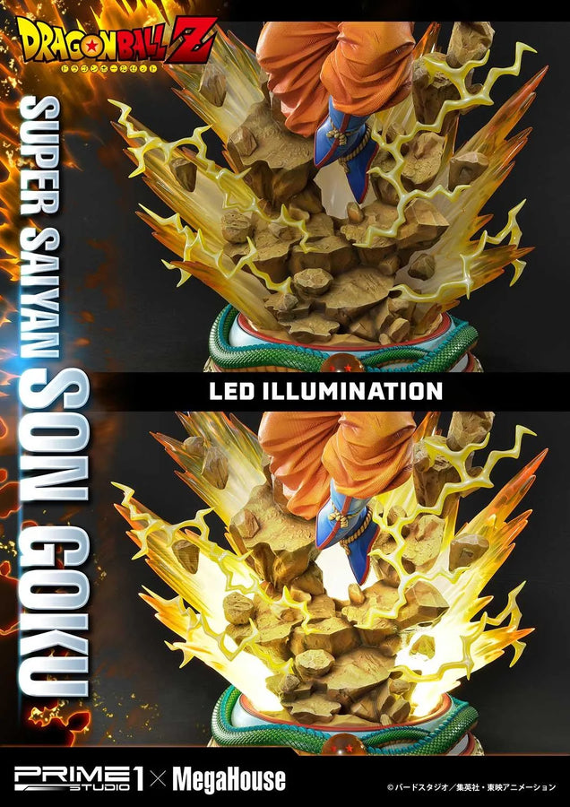 Super Saiyan Son Goku (Bonus Version) Dragon Ball Z – Prime1Studio – ActionFigure Brasil