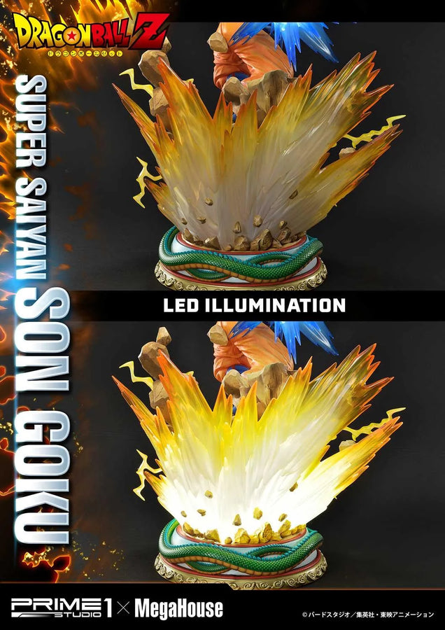 Super Saiyan Son Goku (Bonus Version) Dragon Ball Z – Prime1Studio – ActionFigure Brasil