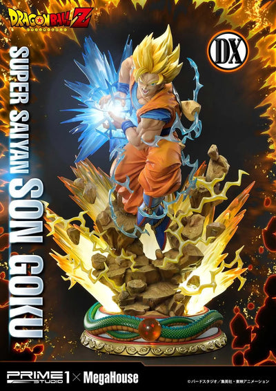 Super Saiyan Son Goku (Deluxe Bonus Version) Dragon Ball Z – Prime1Studio – ActionFigure Brasil