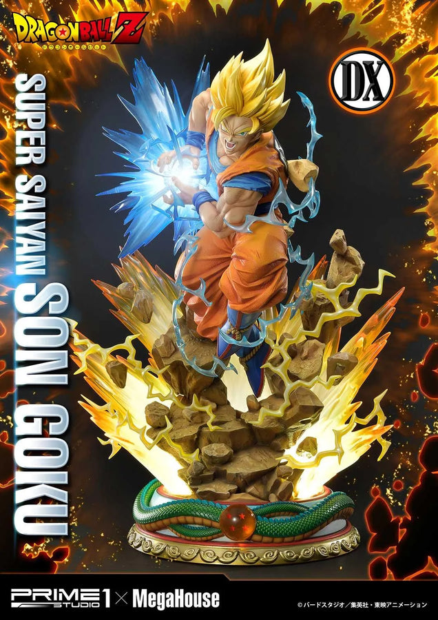 Super Saiyan Son Goku (Deluxe Bonus Version) Dragon Ball Z – Prime1Studio – ActionFigure Brasil