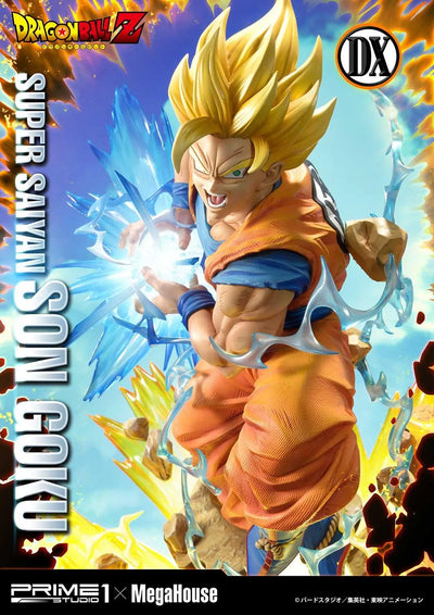 Super Saiyan Son Goku (Deluxe Bonus Version) Dragon Ball Z – Prime1Studio – ActionFigure Brasil
