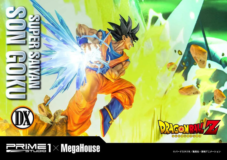 Super Saiyan Son Goku (Deluxe Bonus Version) Dragon Ball Z – Prime1Studio – ActionFigure Brasil