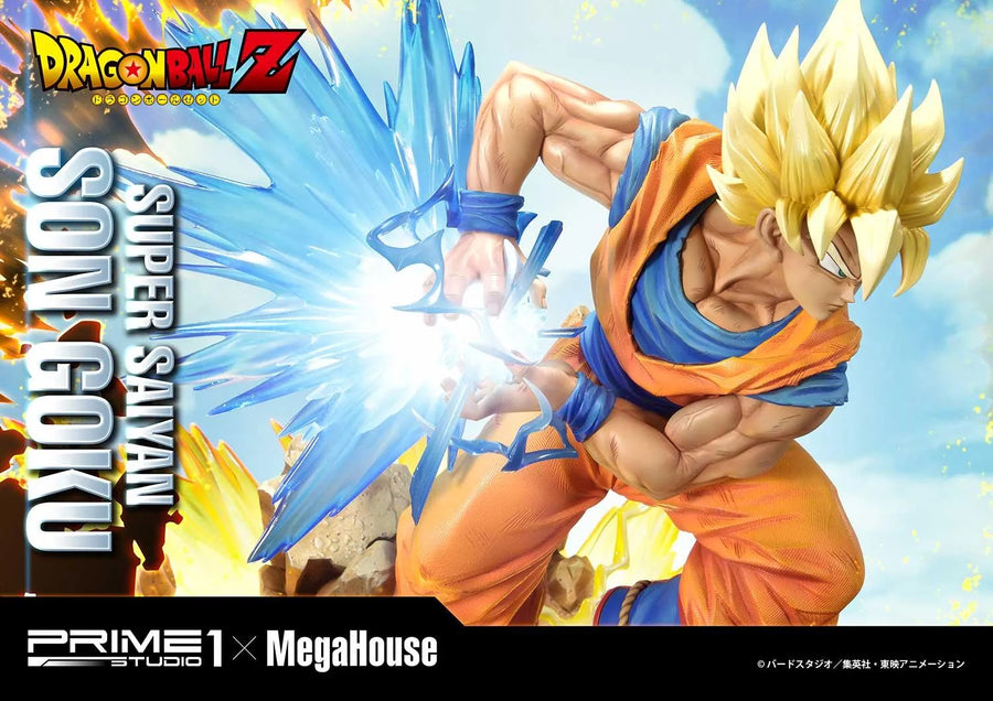 Super Saiyan Son Goku (Deluxe Bonus Version) Dragon Ball Z – Prime1Studio – ActionFigure Brasil