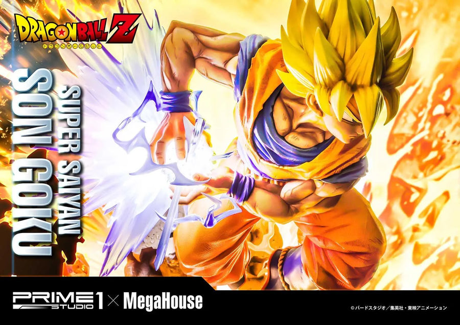 Super Saiyan Son Goku (Deluxe Bonus Version) Dragon Ball Z – Prime1Studio – ActionFigure Brasil