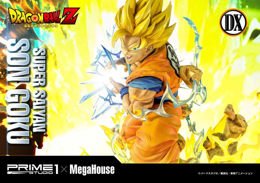 Super Saiyan Son Goku (Deluxe Bonus Version) Dragon Ball Z – Prime1Studio – ActionFigure Brasil