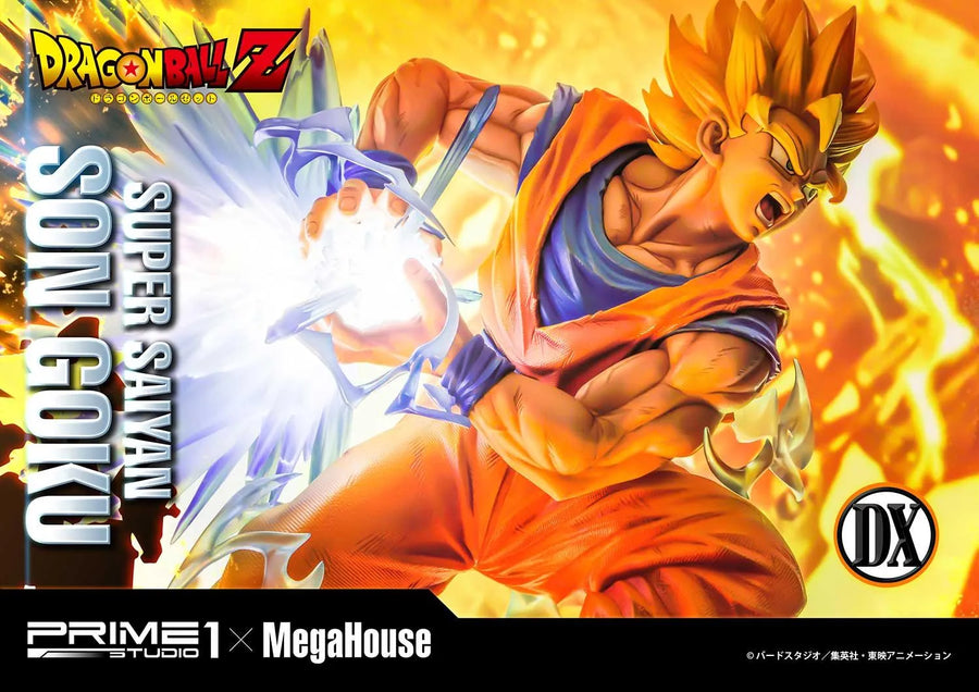 Super Saiyan Son Goku (Deluxe Bonus Version) Dragon Ball Z – Prime1Studio – ActionFigure Brasil