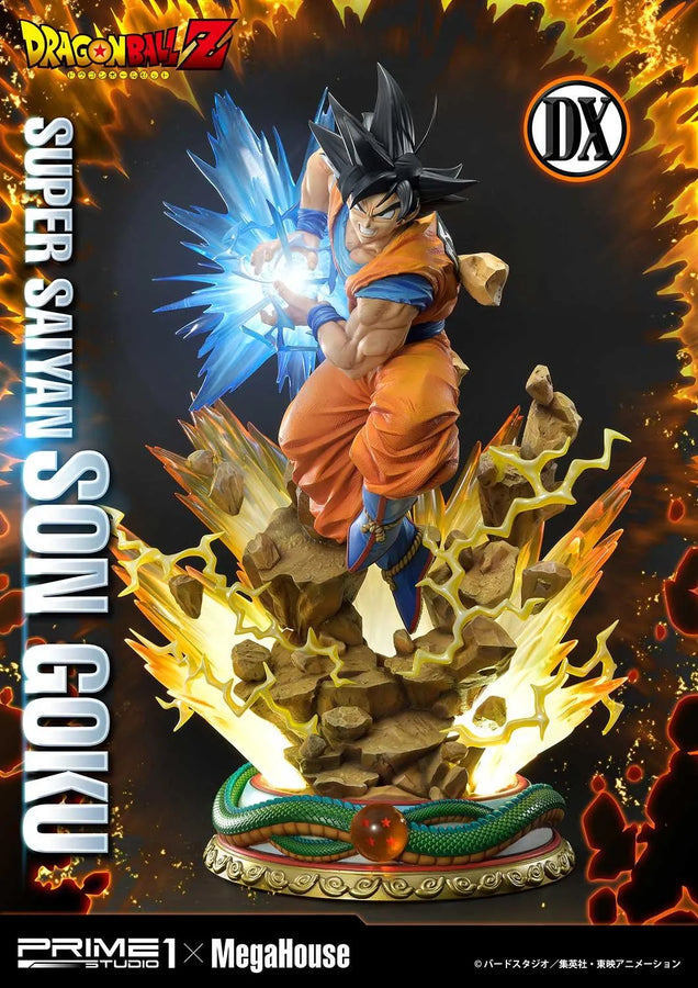 Super Saiyan Son Goku (Deluxe Version) Dragon Ball Z – Prime1Studio – ActionFigure Brasil