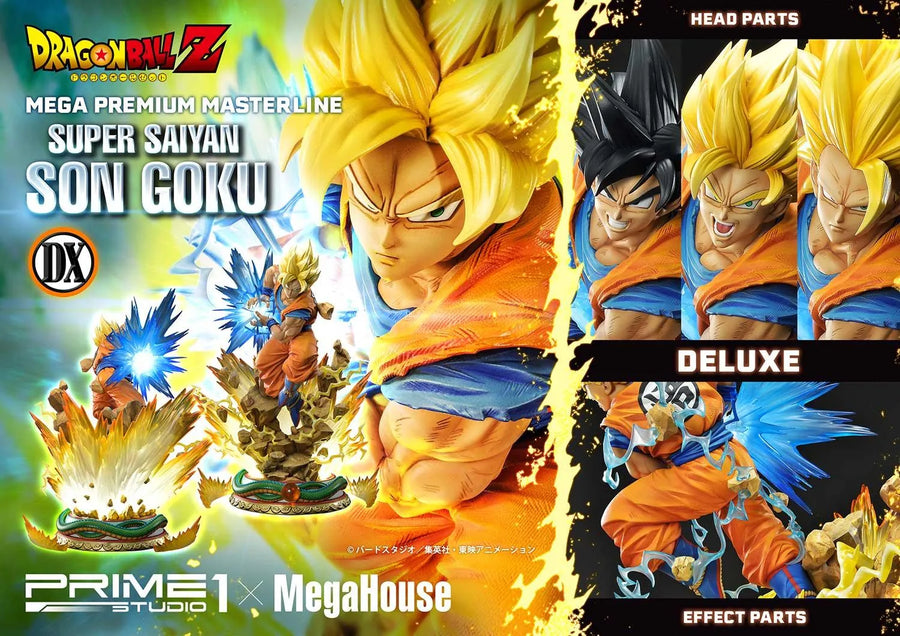 Super Saiyan Son Goku (Deluxe Version) Dragon Ball Z – Prime1Studio – ActionFigure Brasil