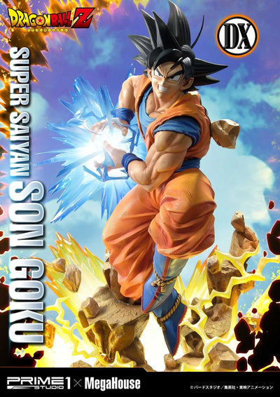 Super Saiyan Son Goku (Deluxe Version) Dragon Ball Z – Prime1Studio – ActionFigure Brasil