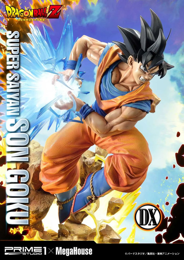 Super Saiyan Son Goku (Deluxe Version) Dragon Ball Z – Prime1Studio – ActionFigure Brasil