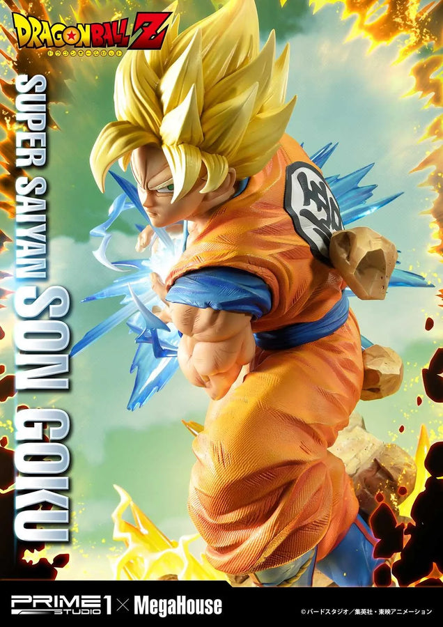 Super Saiyan Son Goku (Deluxe Version) Dragon Ball Z – Prime1Studio – ActionFigure Brasil