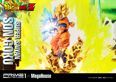 Super Saiyan Son Goku (Deluxe Version) Dragon Ball Z – Prime1Studio – ActionFigure Brasil