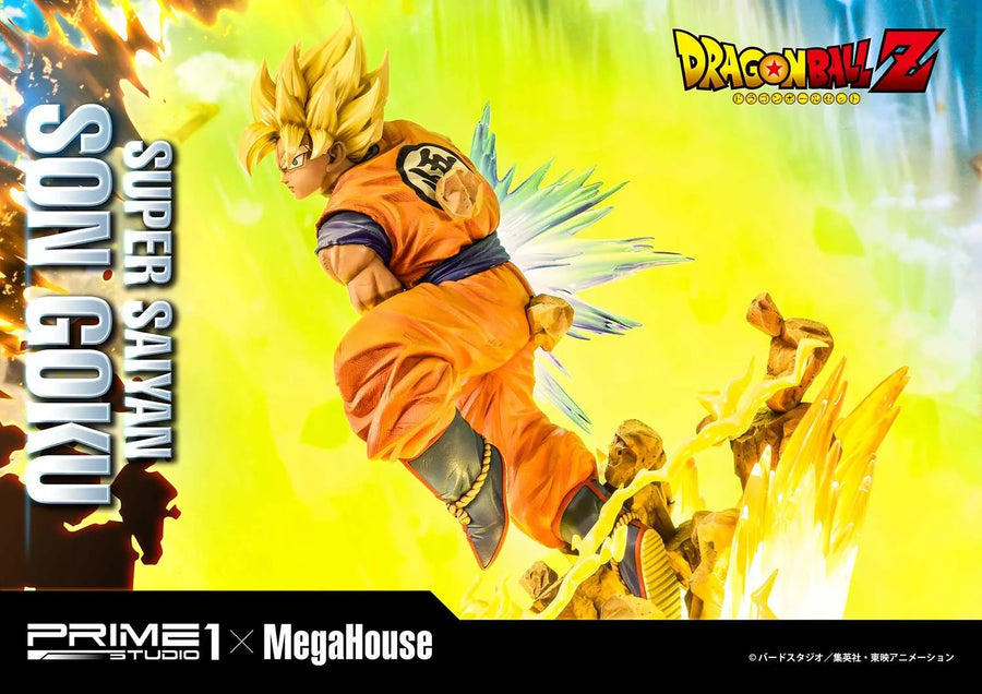 Super Saiyan Son Goku (Deluxe Version) Dragon Ball Z – Prime1Studio – ActionFigure Brasil