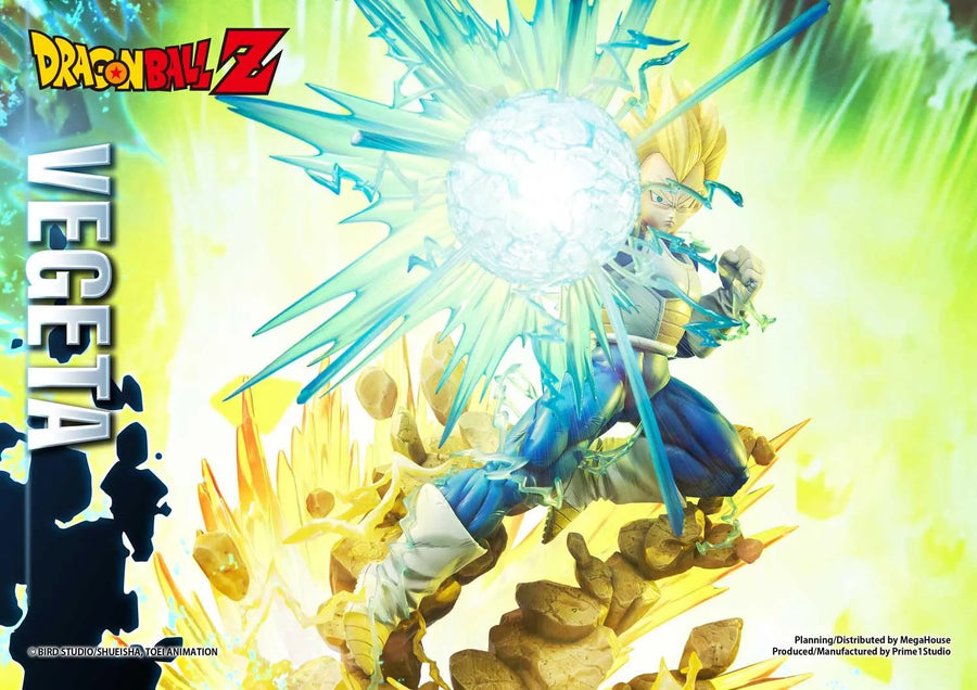 Super Saiyan Vegeta (Deluxe Bonus Version) Dragon Ball Z – Prime1Studio – ActionFigure Brasil