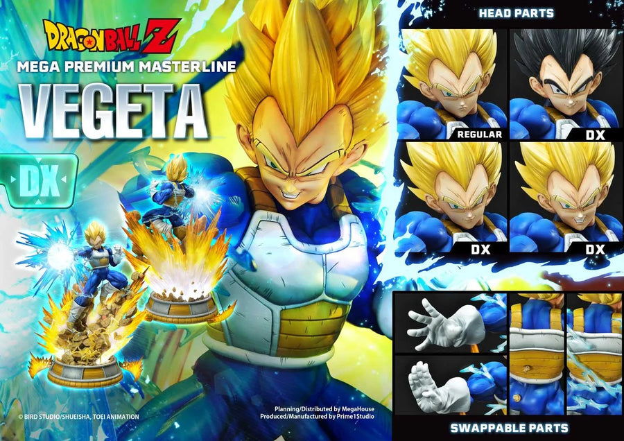 Super Saiyan Vegeta (Deluxe Version) Dragon Ball Z – Prime1Studio – ActionFigure Brasil