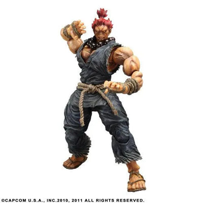 Super Street Fighter IV - Gouki - Play Arts Kai (Square Enix)ㅤ – Square Enix – ActionFigureBrasil