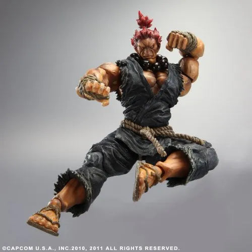 Super Street Fighter IV - Gouki - Play Arts Kai (Square Enix)ㅤ – Square Enix – ActionFigureBrasil