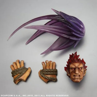 Super Street Fighter IV - Gouki - Play Arts Kai (Square Enix)ㅤ – Square Enix – ActionFigureBrasil — ambientada