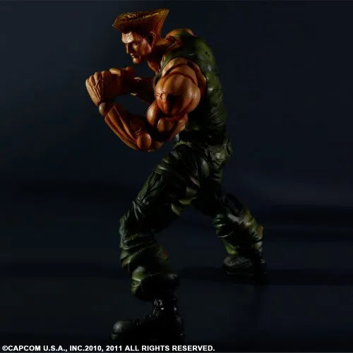 Super Street Fighter IV - Guile - Play Arts Kai (Square Enix)ㅤ – Square Enix – ActionFigureBrasil