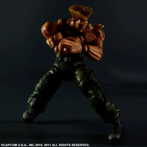 Super Street Fighter IV - Guile - Play Arts Kai (Square Enix)ㅤ – Square Enix – ActionFigureBrasil