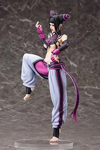 Super Street Fighter IV - Han Juri - Bishoujo Statue - Street Fighter x Bishoujo - 1/7 (Kotobukiya)ㅤ – Kotobukiya – ActionFigureBrasil — embalagem