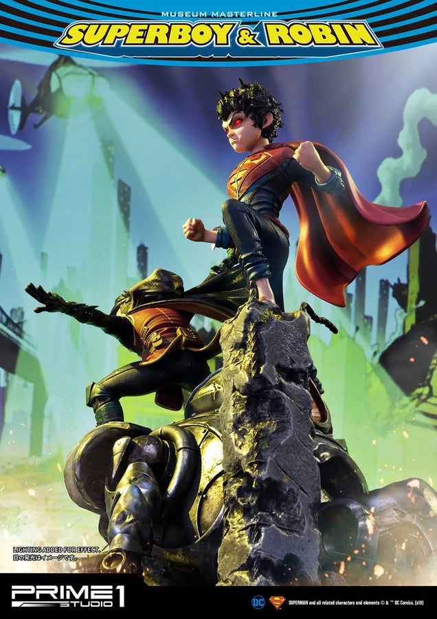 Superboy & Robin (Exclusive Version) Superman (Comics) – Prime1Studio – ActionFigure Brasil