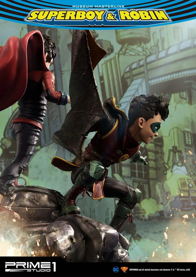 Superboy & Robin (Exclusive Version) Superman (Comics) – Prime1Studio – ActionFigure Brasil